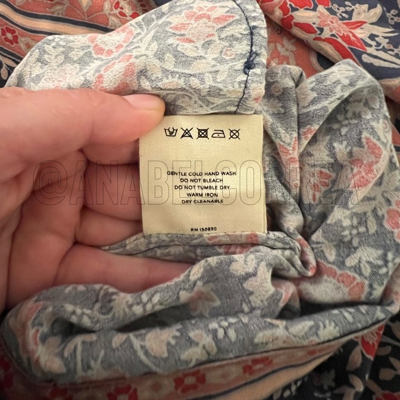 🚫SOLD🚫 NWT Spell Jasmine Navy Palazzo Pants and Matching Top Set – Large - Picture 5 of 9